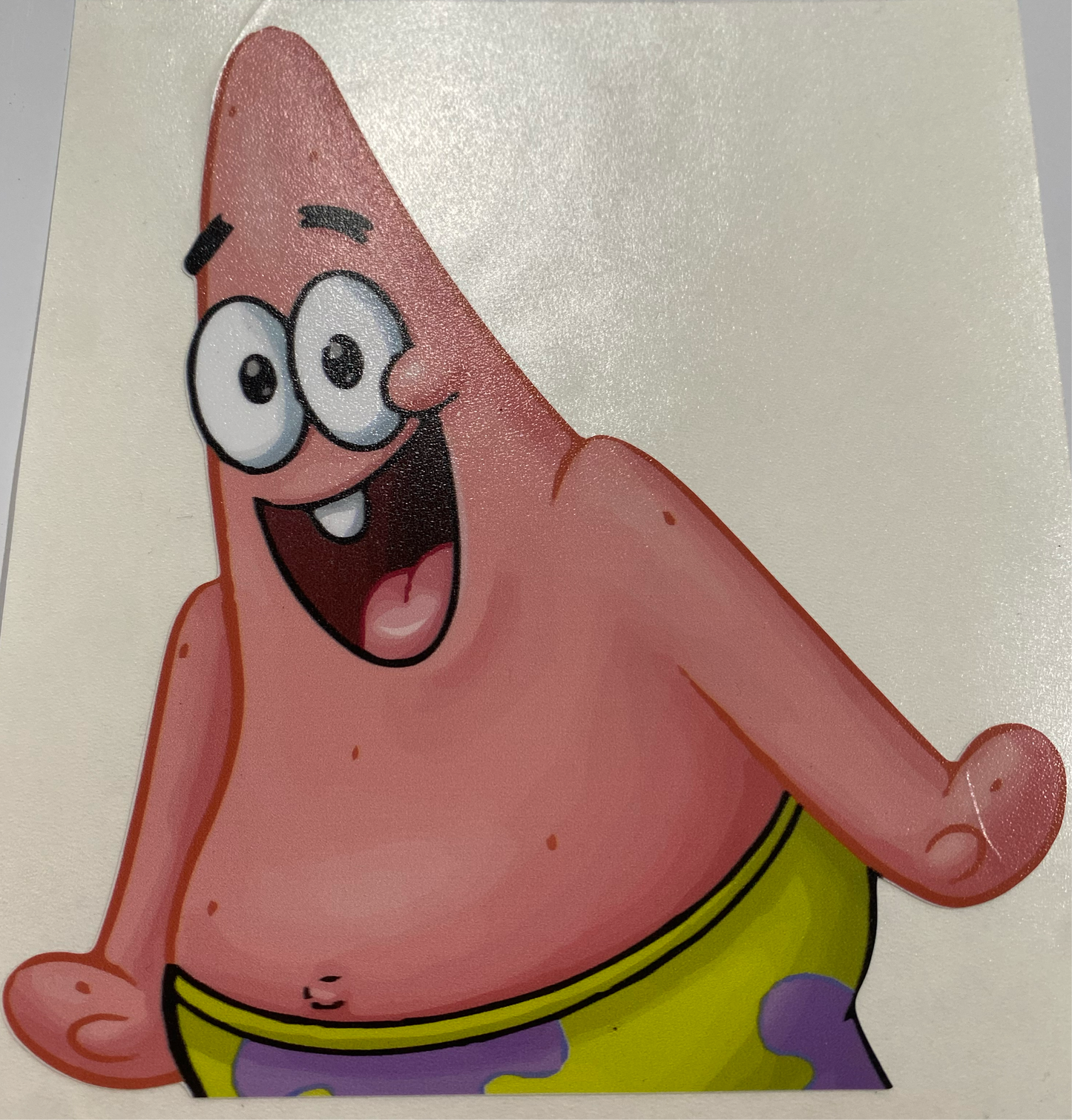 Excited Patrick