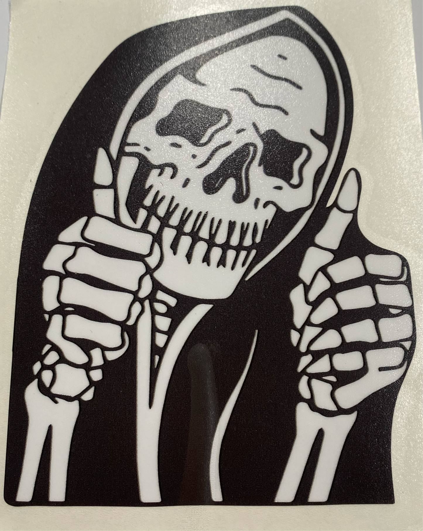 Stay Positive Grim Reaper