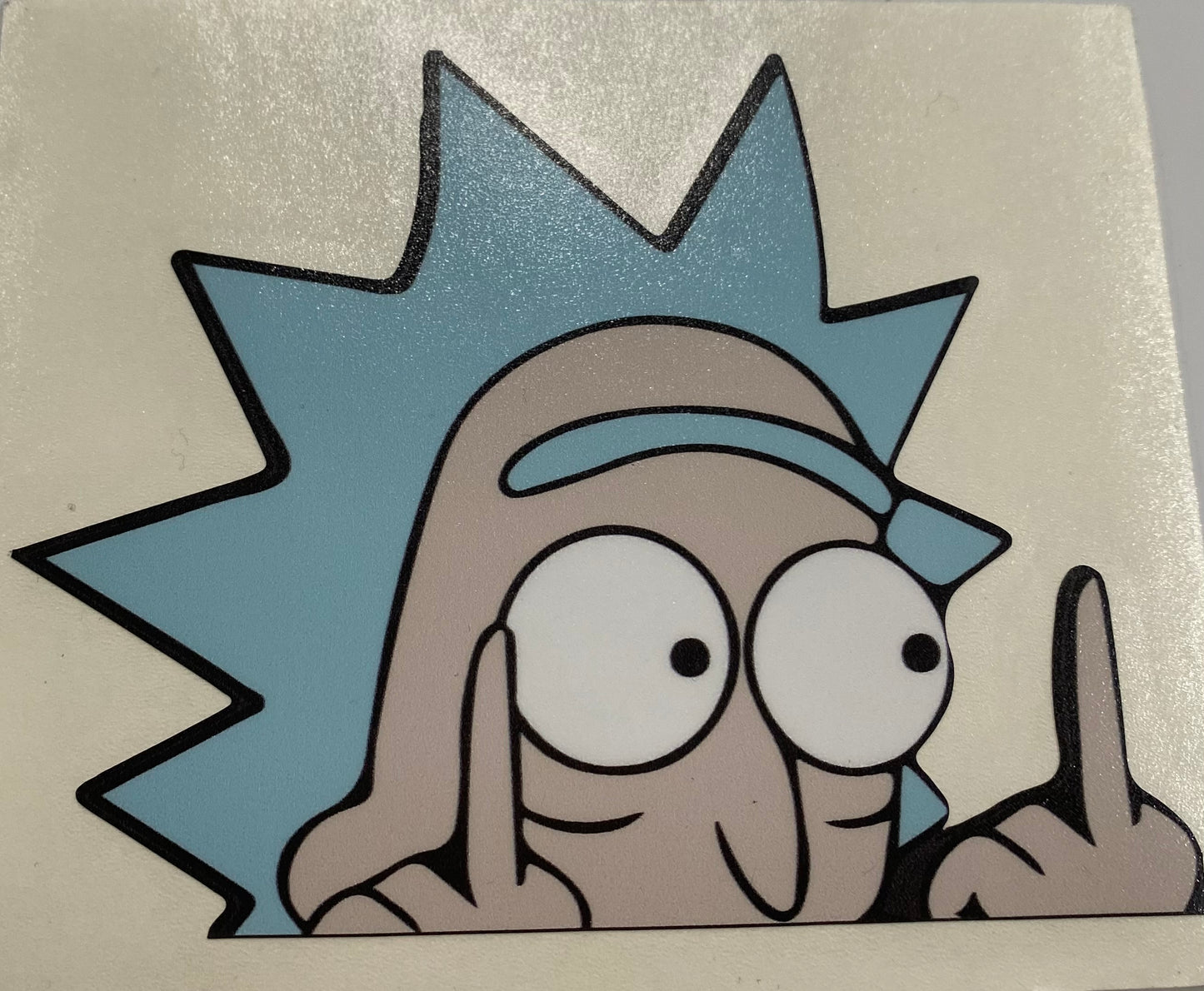 Middle Finger Rick