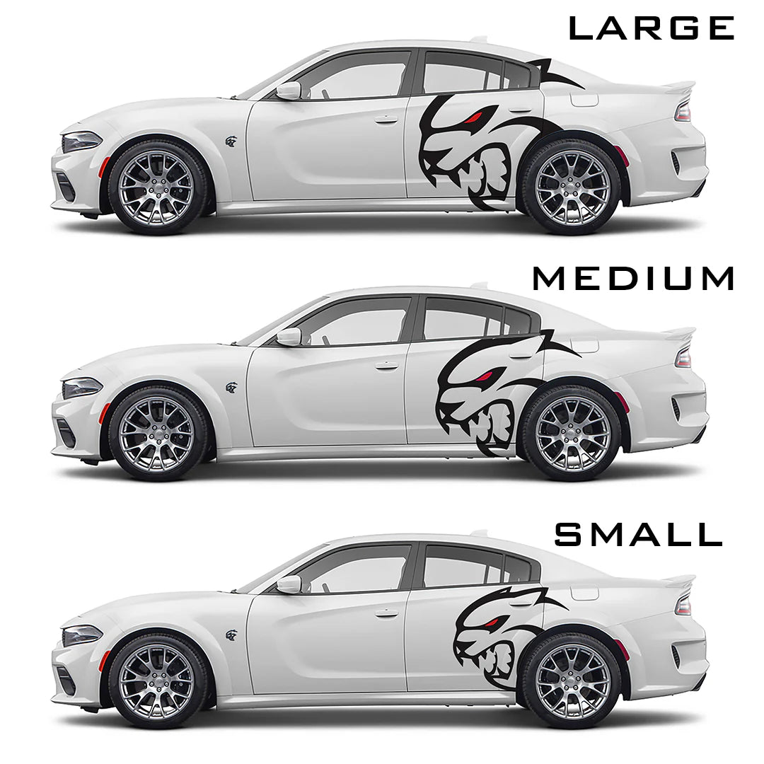 Dodge Charger / Challenger Hellcat Decal Kit