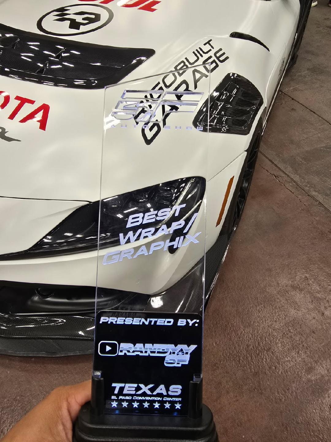 2022 Toyota Supra GR – Satin White & Satin Black SW900 Wrap