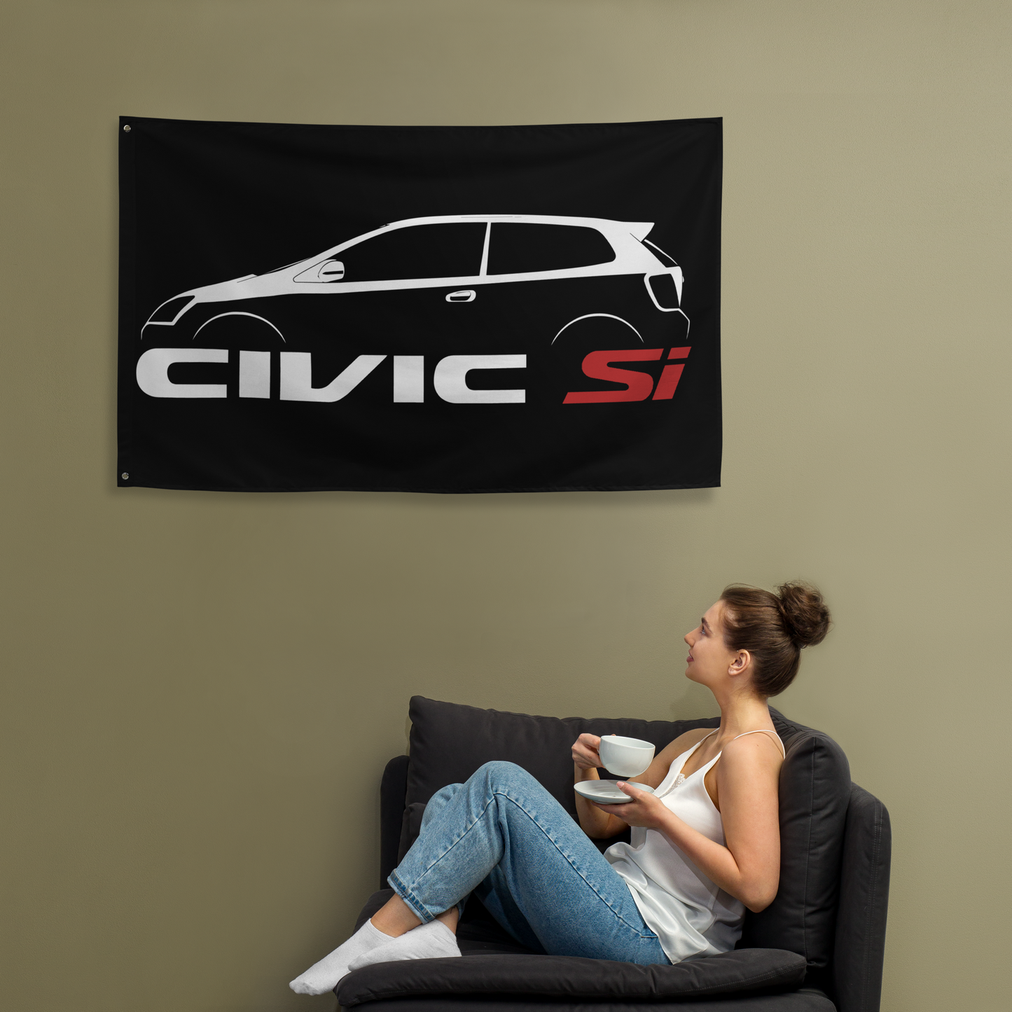 7th Gen 2003-2005 CIVIC SI EP3 - Flag