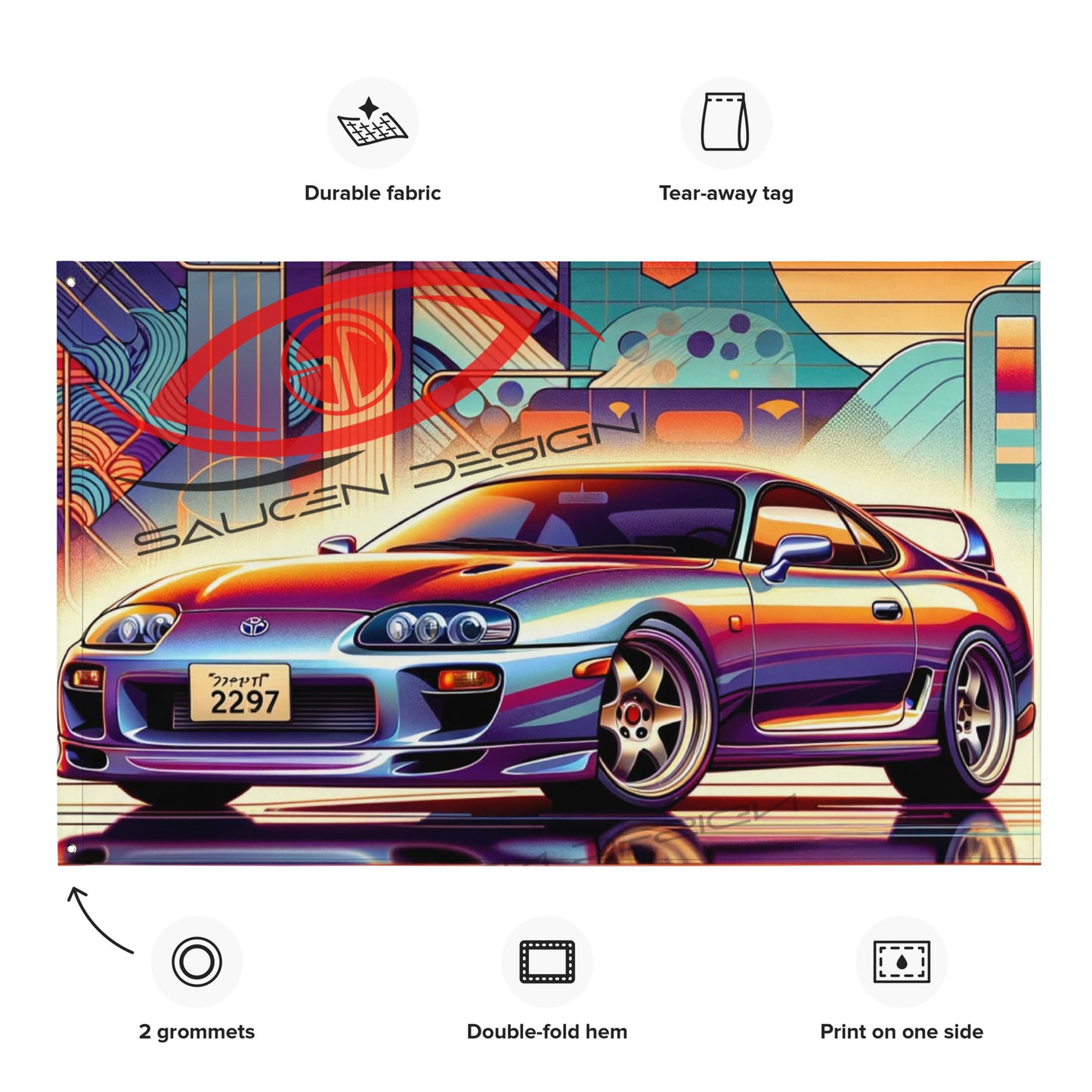 Toyota Supra | Flag