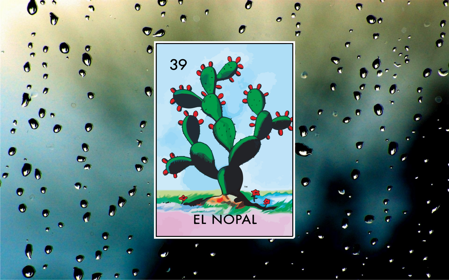 El Nopal - Loteria Decal - CLEARANCE