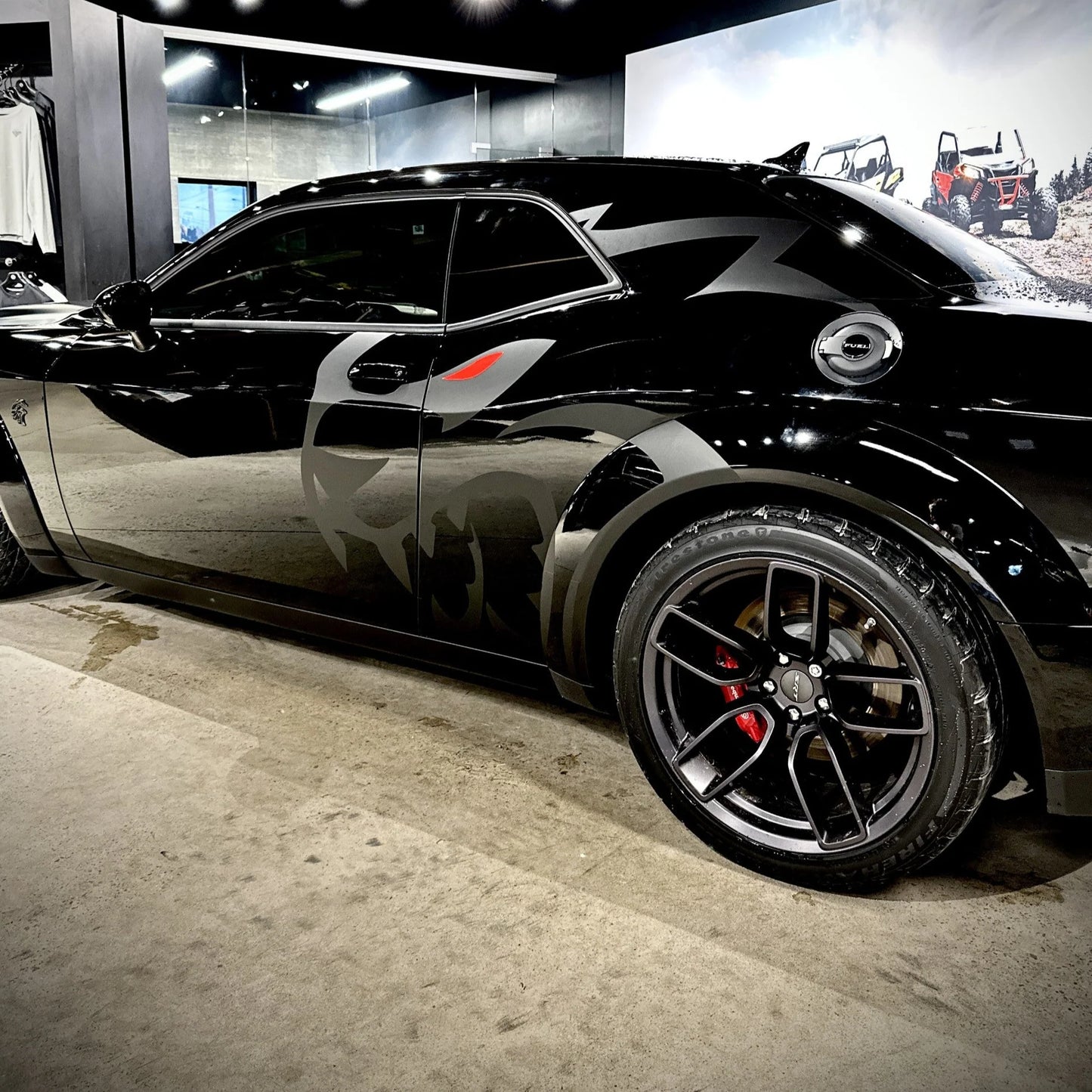 Dodge Charger / Challenger Hellcat Decal Kit