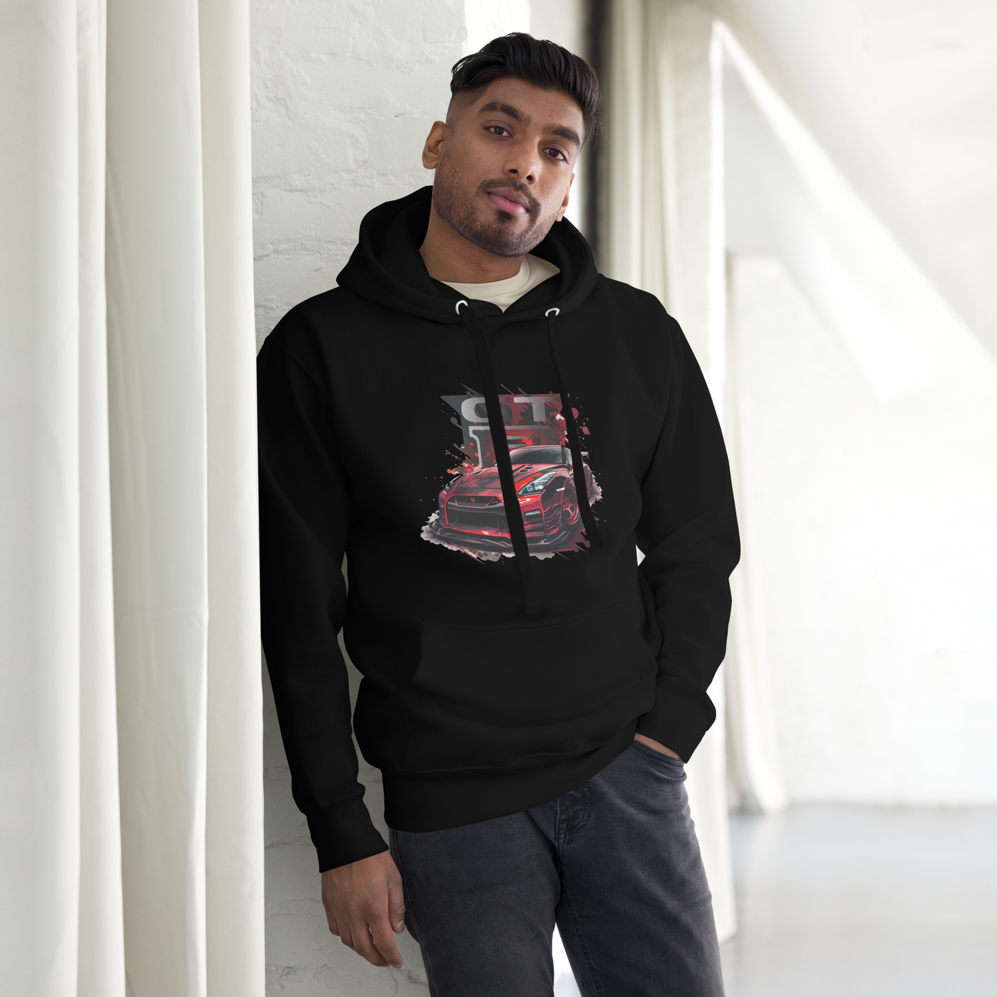 Nissan GTR R35 Abstract Art - Unisex Hoodie