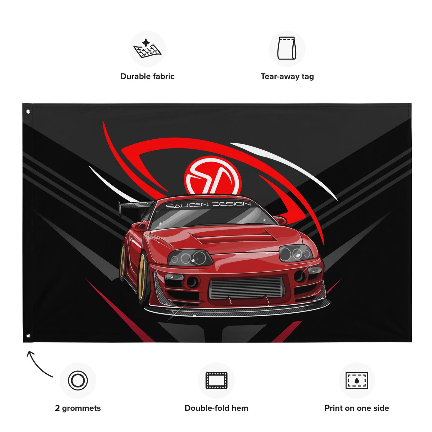 Saucen Design Supra Flag