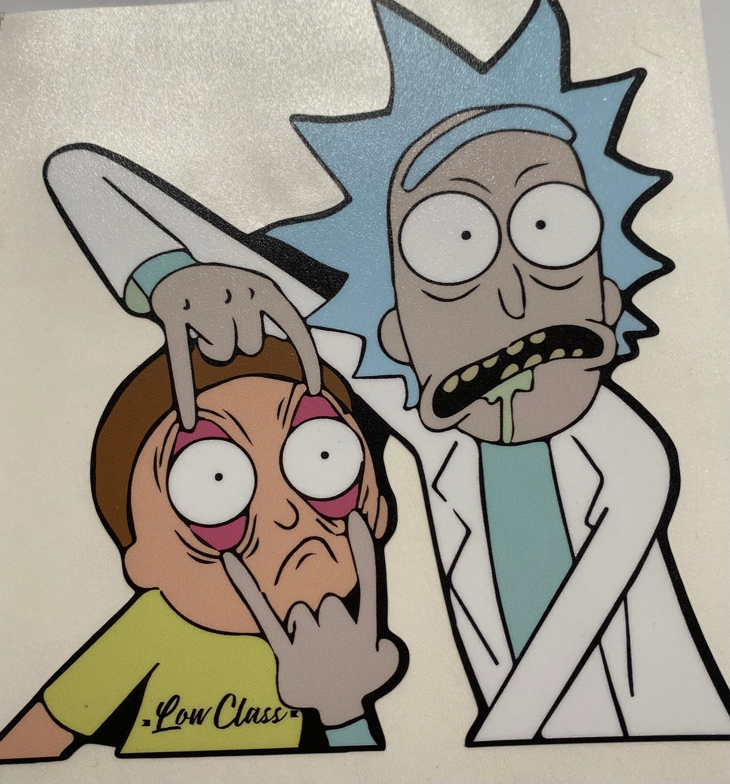 Lowclass Rick and Morty