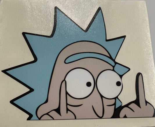 Middle Finger Rick