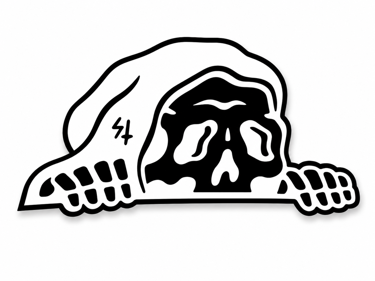 Peeker Grim Decal