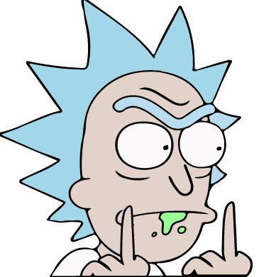 Rick - Middle Fingers - CLEARANCE